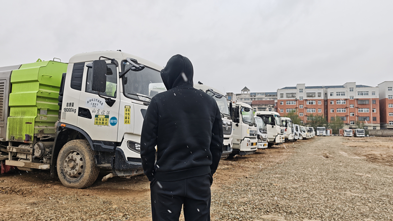 我的城市下雪了！！